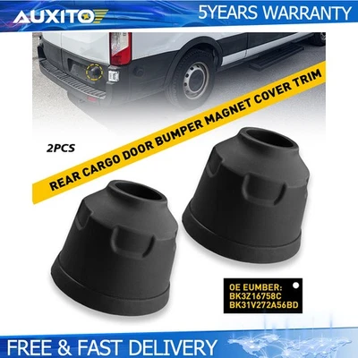 2x Parachoques de puerta de carga trasera para Ford Transit 150 250 350 2015-2019 Foto 1 de 4