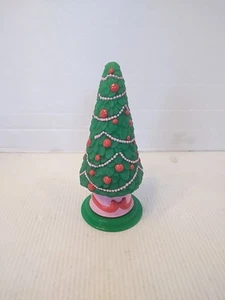Casa de muñecas Playskool 1993 árbol de Navidad vacaciones 6" vintage para familia amorosa - Imagen 1 de 5