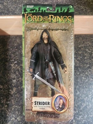 Figura de acción EL Señor de los Anillos THE Fellowship of the Ring STRIDER NUEVA EN CAJA Foto 1 de 2
