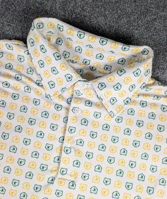 Camisa Polo Baylor Bears Sic-Em 365 Para Hombres 2XL Oso Blanco Rendimiento AOP Foto 1 de 4