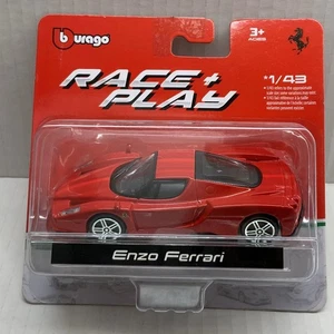 Ferrari, Enzo Ferrari, Rojo 1:43 Bburago Race & Play Producto Oficial 2024 - Imagen 1 de 10