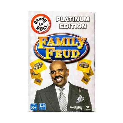 Imagination Gaming Family Games Family Feud (Platinum Ed, 2019 Ed) Box VG/Mint - Image 1 of 2