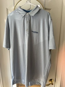 Footjoy FJ Light Blue Golf Polo Firestone Country Club Large - Picture 1 of 5