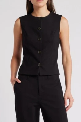 Rag & Bone Irina Button-up Vest MSRP $248 - Image 1 of 4