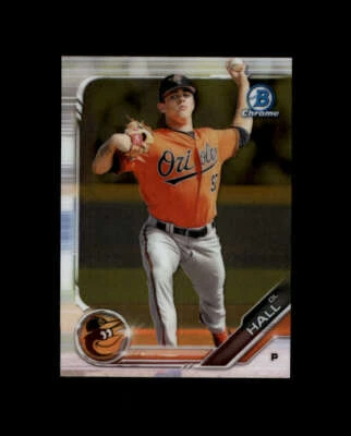 2019 Bowman Chrome Draft #BDC33 DL Hall (ref 164362) - Image 1 of 2