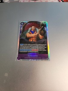 One Piece Card Game Crocodile OP04-060 SR Kingdoms of Intrigue English