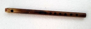 Carnatic Venu Flute F# Sharp Scale 39 cm 8 Holes with velvet Cover & Rexine Case - Picture 1 of 9