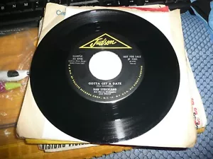 record 45 Teen rock : Van Strickland Gotta Get a Date on Judson 7001 promo NM- - Picture 1 of 4