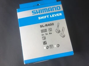 Shimano SL-R400 Shifting Lever for Downtube - 2/3 x 8 Speed - Braze On - Picture 1 of 2