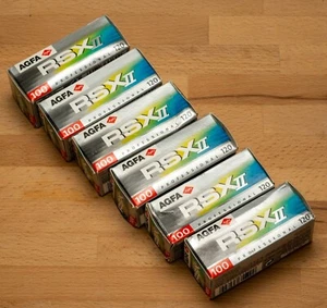 Agfa RSX II 100 Diafilm Rollfilm 120, OVP, Ablauf 02/2005 tiefkühlgelagert! - Imagen 1 de 2
