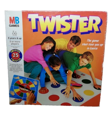 Twister Game 25th Anniversary Edition 1993 MB Complete Free Postage - Image 1 of 4