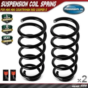 2x Coil Springs Rear Side Suspension for Mini Mini Countryman R60 10-16 Cooper S - Picture 1 of 10