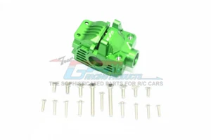 Para Traxxas Rustler - CAJA DE CAMBIOS DELANTERA DE ALUMINIO - JUEGO DE 19 PIEZAS - VERDE - Imagen 1 de 4