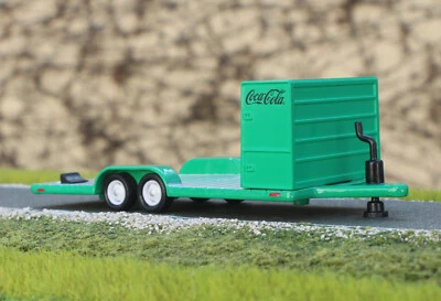 1/64 M2 Machines Custom Car Hauler Race Trailer Auto-Haulers Release TW35 Coke - Image 1 of 4