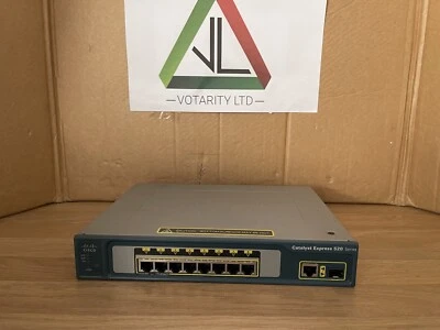 Cisco CE520-8PC-K9 with UK Power Lead Cisco WS-CE520-8PC-K9 -Inc VAT - Image 1 of 4