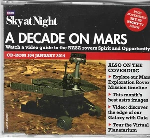 THE SKY AT NIGHT - CD ROM 104 DE ENERO DE 2014 - BBC TV - COVERDISC CD-ROM - Imagen 1 de 2