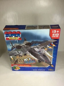 Car-Z-Art Super Blox Heavy Bomber - 410 Pieces Large Box OPEN BOX SEALED CONTENT - Picture 1 of 7
