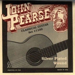 Cuerdas para guitarra clásica de nailon John Pearse 1100 tensión estándar, juego completo de cuerdas - Imagen 1 de 12