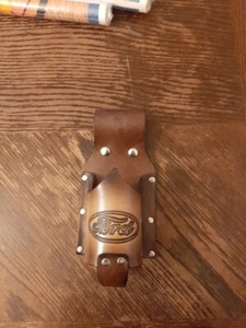 Leather Belt Beer Bottle Holster FORD Holder - Picture 1 of 7