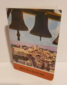 VTG PALPHOT BETHLEHEM ISRAEL 1980'S MINI POSTCARD STYLE PHOTOGRAPH FOLIO FOLDER - Picture 1 of 4
