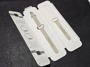 Bracelet Apple Sport pour Watch Series 8 - Starlight, taille (45 mm), les deux bracelets M/L S/M - Photo 1 sur 5