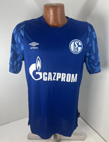 FC SCHALKE 04 HOME FOOTBALL SHIRT 2019/2020 JERSEY TRIKOT UMBRO SIZE MEN’S MED Cover