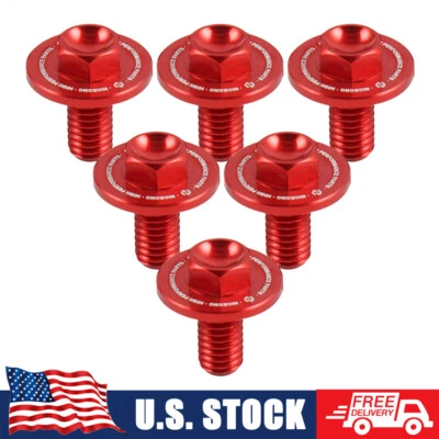 Tornillos protectores de horquilla delanteros 6 piezas para Beta RR 125-500 2/4T 2013-2019 Xtrainer Foto 1 de 4