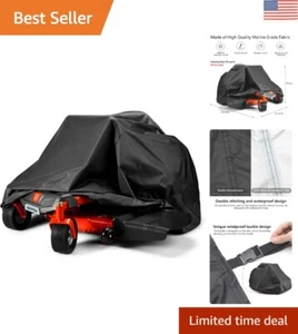 Premium 600D Polyester Oxford Mower Cover for 60" Decks, Weatherproof UV Prot... - Picture 1 of 9