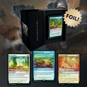 SCATOLA APERTA SEGRETA LAIR Every Dog Has Its Day FOIL Edition Magic MTG SLD 096-099 - Foto 1 di 7