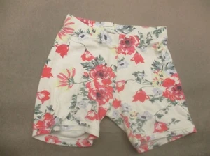 GAP Size 8 Girls Floral 100% Organic Cotton High Rise Soft Sleepwear Shorts 128 - Picture 1 of 6