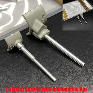 1/35 Scale Metal Main Barrels for Trumpeter 09584 Soviet SMK Heavy Tank Parts - Picture 1 of 5