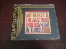 ART BLAKEY & JAZZ MESSENGERS NIGHT IN TUNISIA MFSL 24 KARAT GOLD CD with J-CARD