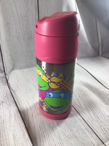 Thermoskanne Teenage Mutant Ninja Turtles Pink Vakuumisoliert 12 Unzen Flasche - Bild 1 von 21