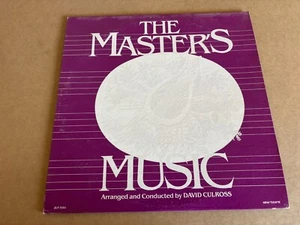 The Master's Music David Culross Sandi Patti Steve Green 82 New Dawn LP Wyrtzen - Picture 1 of 6
