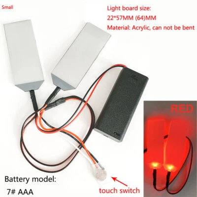 Hágalo usted mismo Luces LED Ojos Kits Para Halloween Máscara de Superhéroe Casco Juegos con disfraces Accesorios Foto 1 de 4