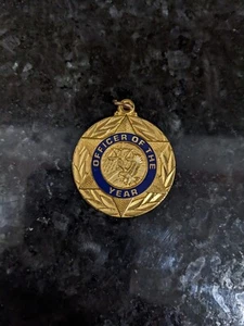 Medal Officer Of The Year 2005 Terryberry 24k-GP (z4) - Picture 1 of 2