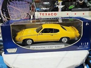 VINTAGE MOTORMAX 1969 Pontiac GTO Judge Yellow BEAUTIFUL VERY NICE CAR ๐  - Picture 1 of 24