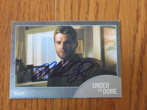 Mike Vogel Autographed Hand Signed Card Under the Dome Dale Barbie