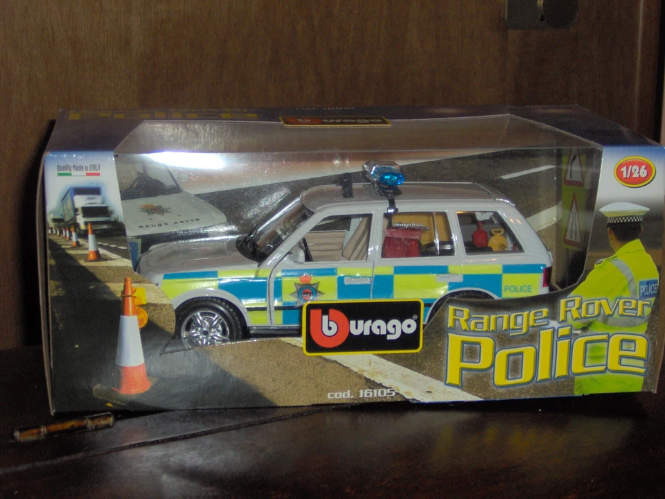 Range Rover Police Bburago 1:24 - Immagine 1 di 1