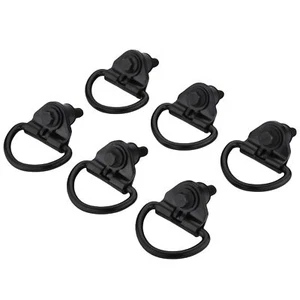 6PCS D-Rings Rear Cargo Tie Down Hook Compatible with Ford Transit 150 250 35... - Foto 1 di 7