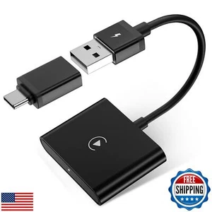 Wireless CarPlay Adapter for Apple Devices 2025 Upgrade, Converts Wired to Wi - Picture 1 of 5