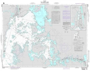 NGA Nautical Chart 21604: The Panama Canal from Gatun to Gamboa - Picture 1 of 1