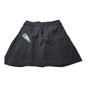 NWT Modcloth Navy Pleated Skirt Size 10 - Picture 1 of 7