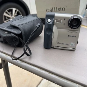 Vintage Canon Powershot 350 (1997) Digital Point & Shoot Camera -Repair - Picture 1 of 19