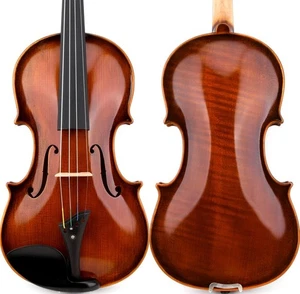 T31+ Pro Master Antique Guarnieri 1743 Style Violin 4/4 European Wood Loud Sound - Picture 1 of 17