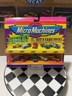 Micro Machines #7 Mustangs Diecast 1998 Compra 5, obtén 5 edición 65100 Foto 1 de 4