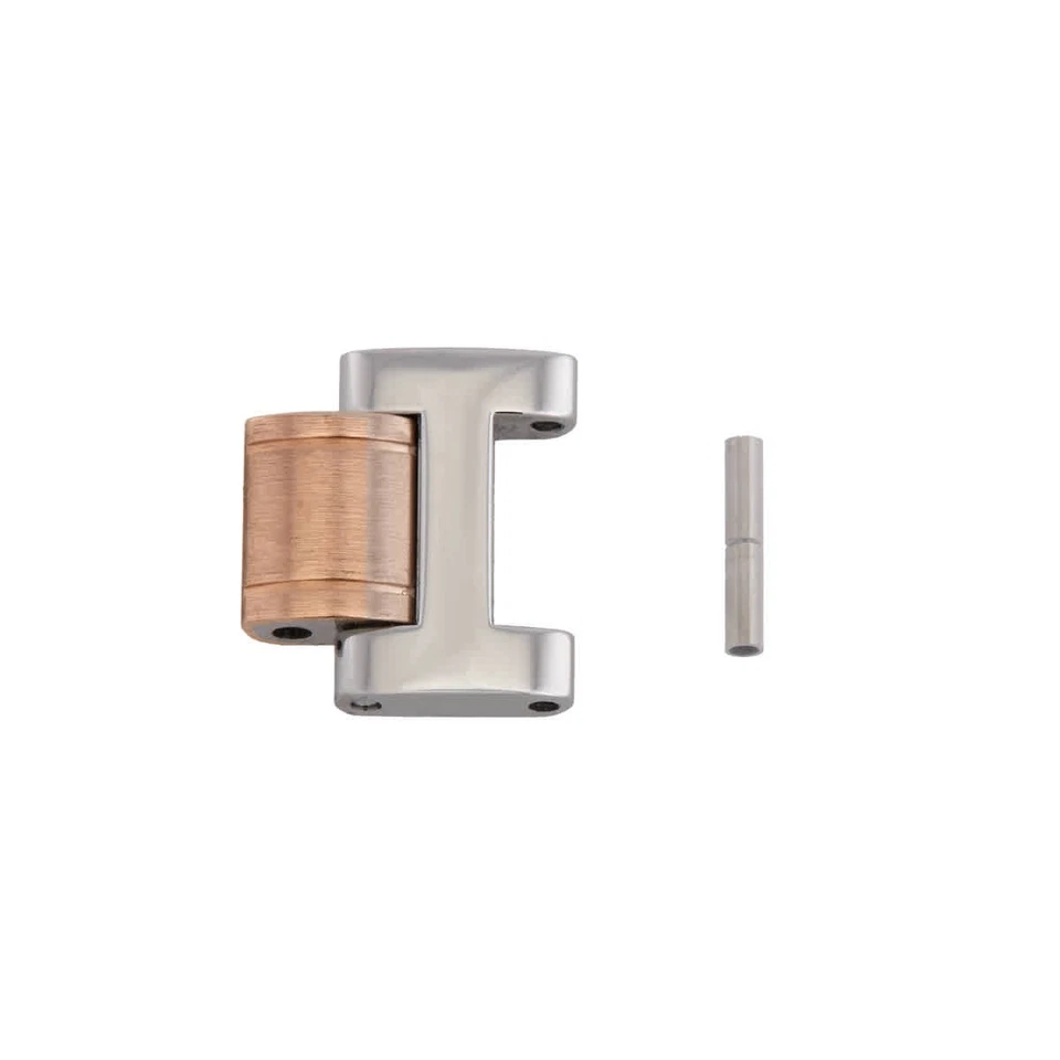 Correa de reloj Bvlgari 100127797 bicolor (tono plateado y oro rosa) nueva Foto 1 de 2