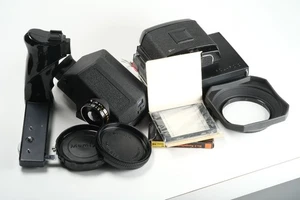 Mamiya RB67 Zubehö, Messprisma, 120er Kassette, Pola-Kassette, Handgriff, Mattsc - Bild 1 von 20