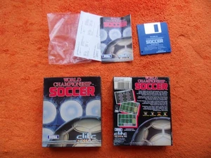 CHAMPIONNAT DU MONDE DE FOOTBALL - par élite - disque atari st / ste 3,5" - Photo 1/5