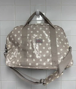 Cath Kidston Large Spot Oilcloth Weekend Holiday Holdall Bag Shoulder Strap. - Picture 1 of 4